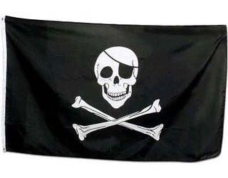 Jolly Roger Skull Flag