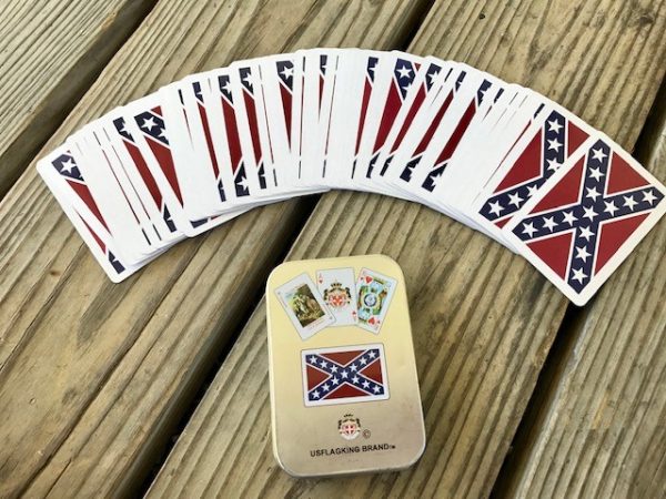 Confederate Flag Playing Cards