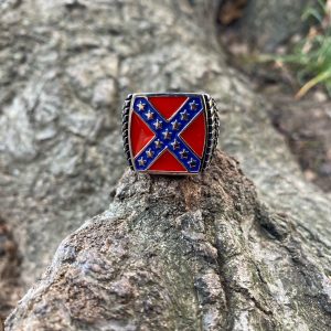 Confederate Men's Ring Front