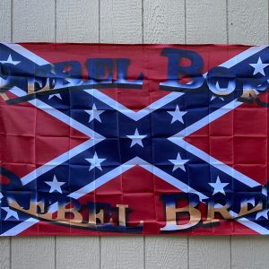 Rebel Born Rebel Bred Confederate Flag