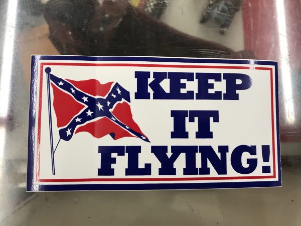 Keep It Flying Confederate Bumper Sticker