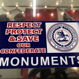 Save Our Confederate Monuments Bumper Sticker