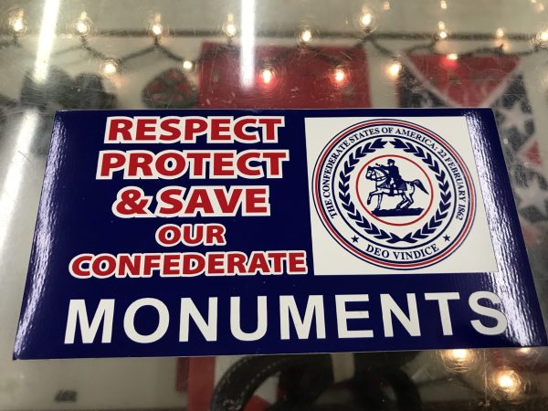 Save Our Confederate Monuments Bumper Sticker