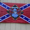 Rebel To The End Confederate Flag