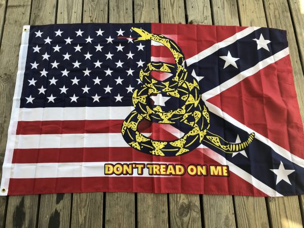Triple Threat Confederate Flag