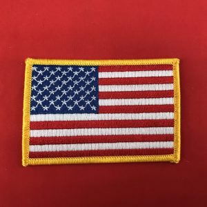 American Flag Embroidered Patch