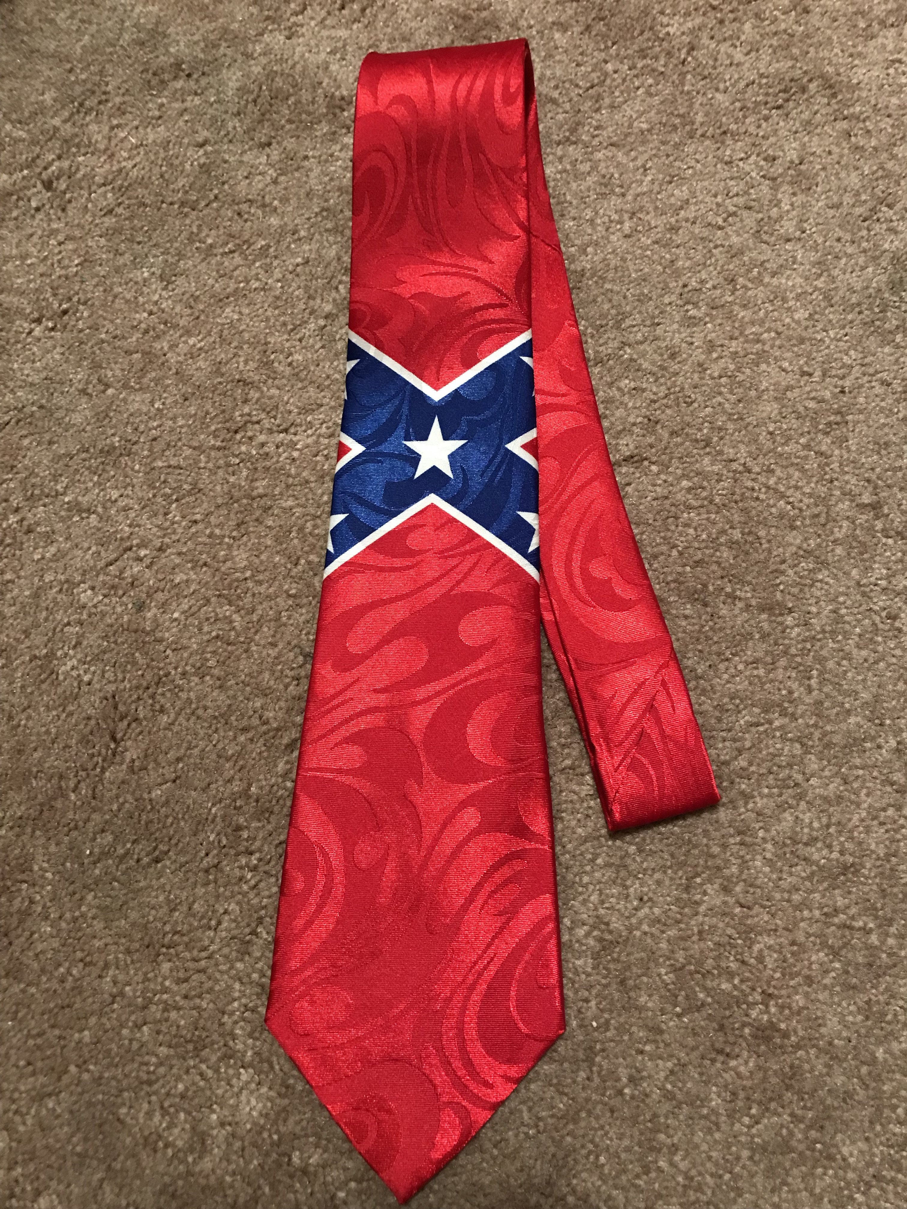 Confederate Flag Necktie