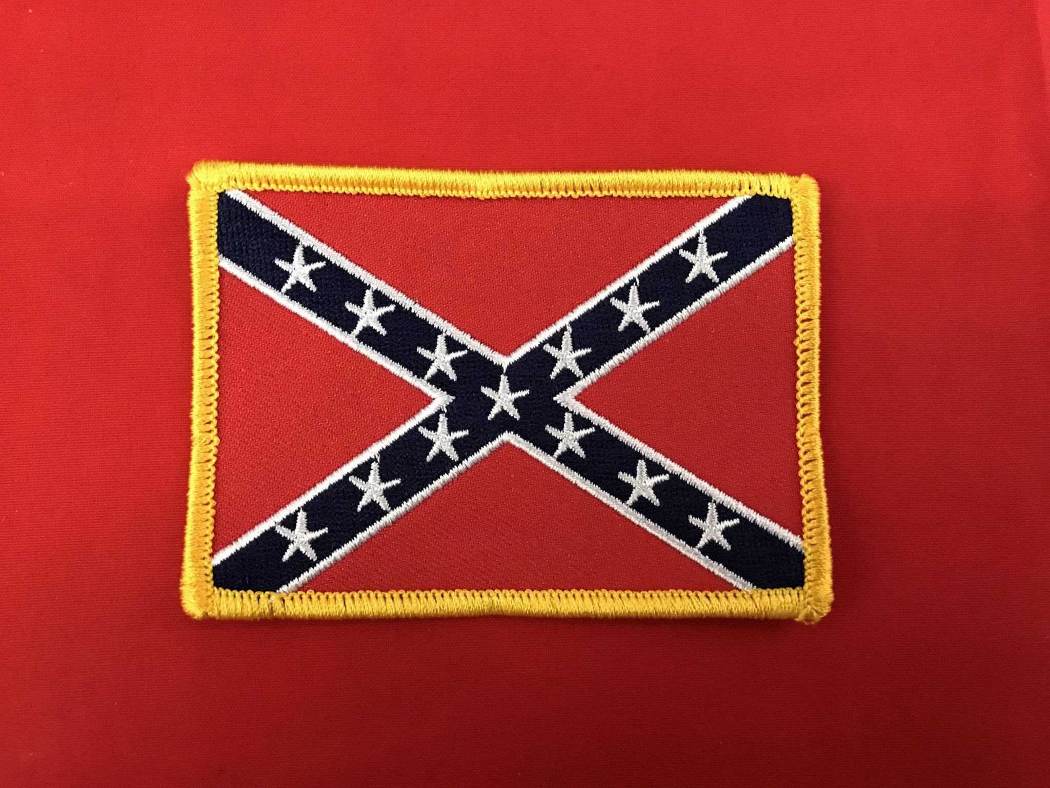 Confederate Flag Patch Rebel Nation 