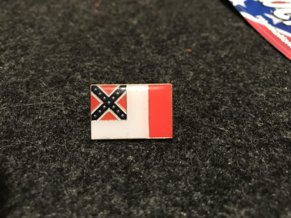 3rd National Confederate Flag Pin