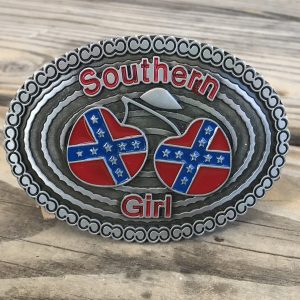 Rebel Southern Girl Belt Buckle