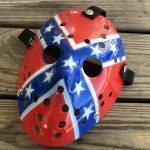 Rebel Flag Hockey Mask
