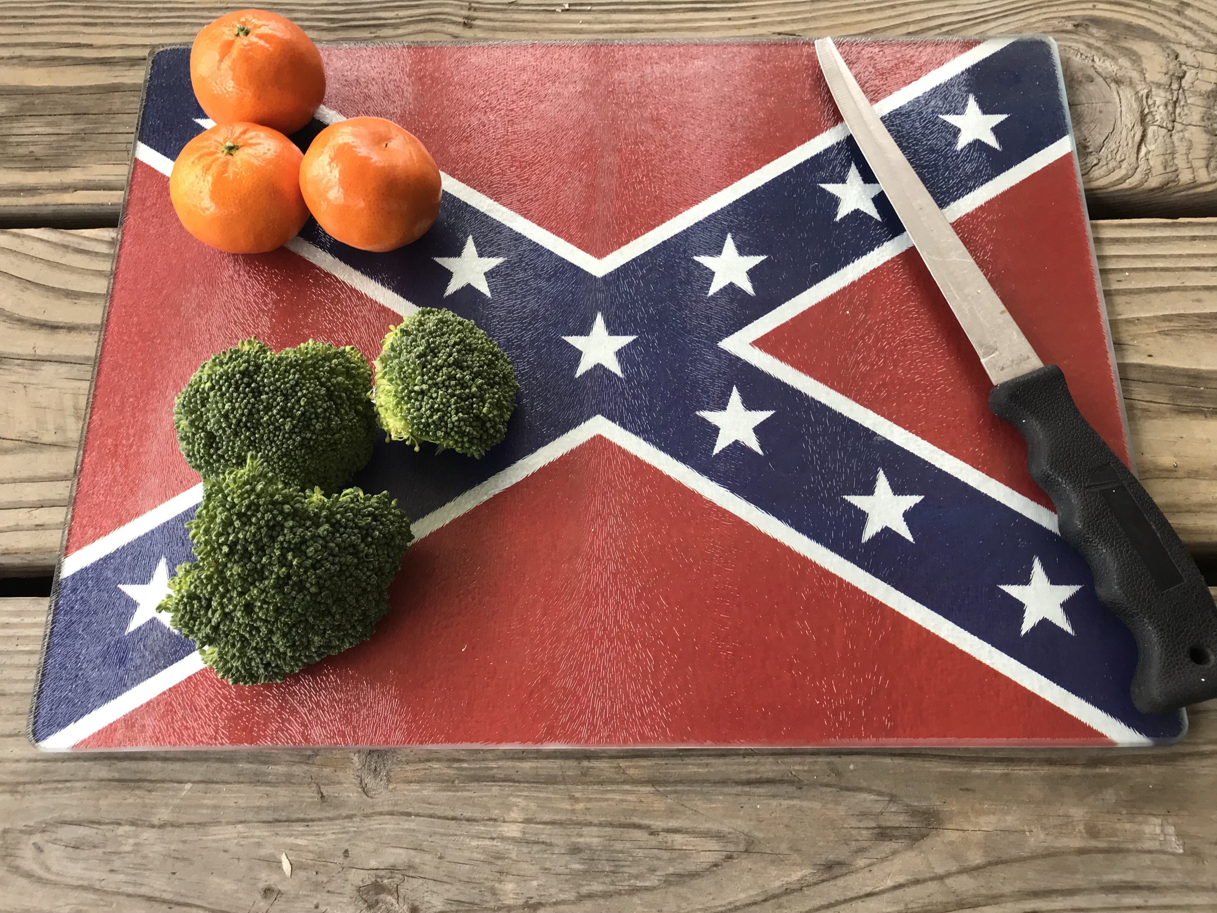 Confederate Flag Cutting Board