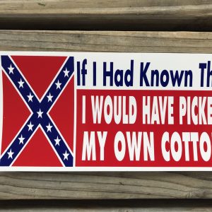Rebel Cotton Pickin Sticker