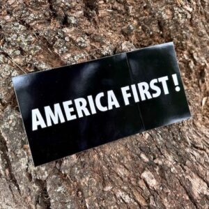 America First Sticker