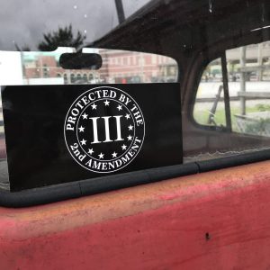 Protected By The 2nd Amendment Sticker