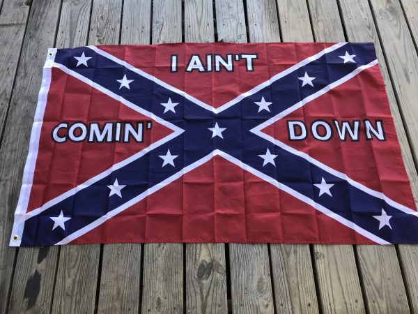 I Aint Comin' Down Confederate Flag
