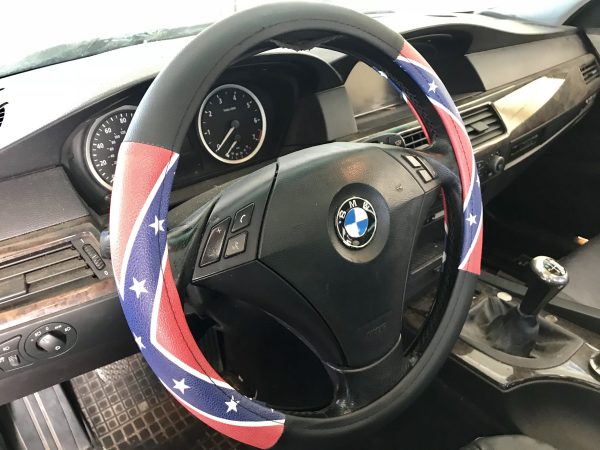 Rebel Flag Steering Wheel Cover