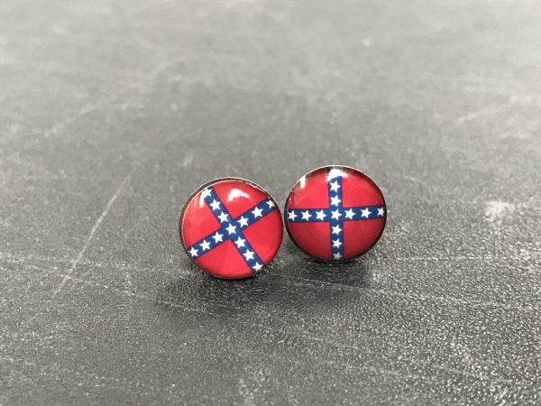 Flat Rebel Stud Earrings