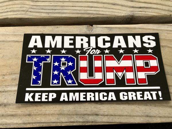 Americans for Trump Sticker