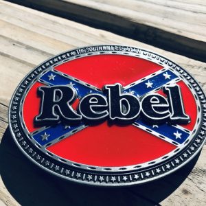 Rebel (South Will Rise Again) Belt Buckle