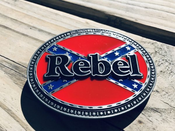 Rebel (South Will Rise Again) Belt Buckle
