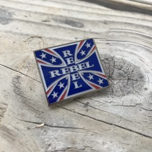 Rebel Cross Pin