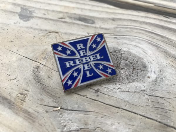 Rebel Cross Pin