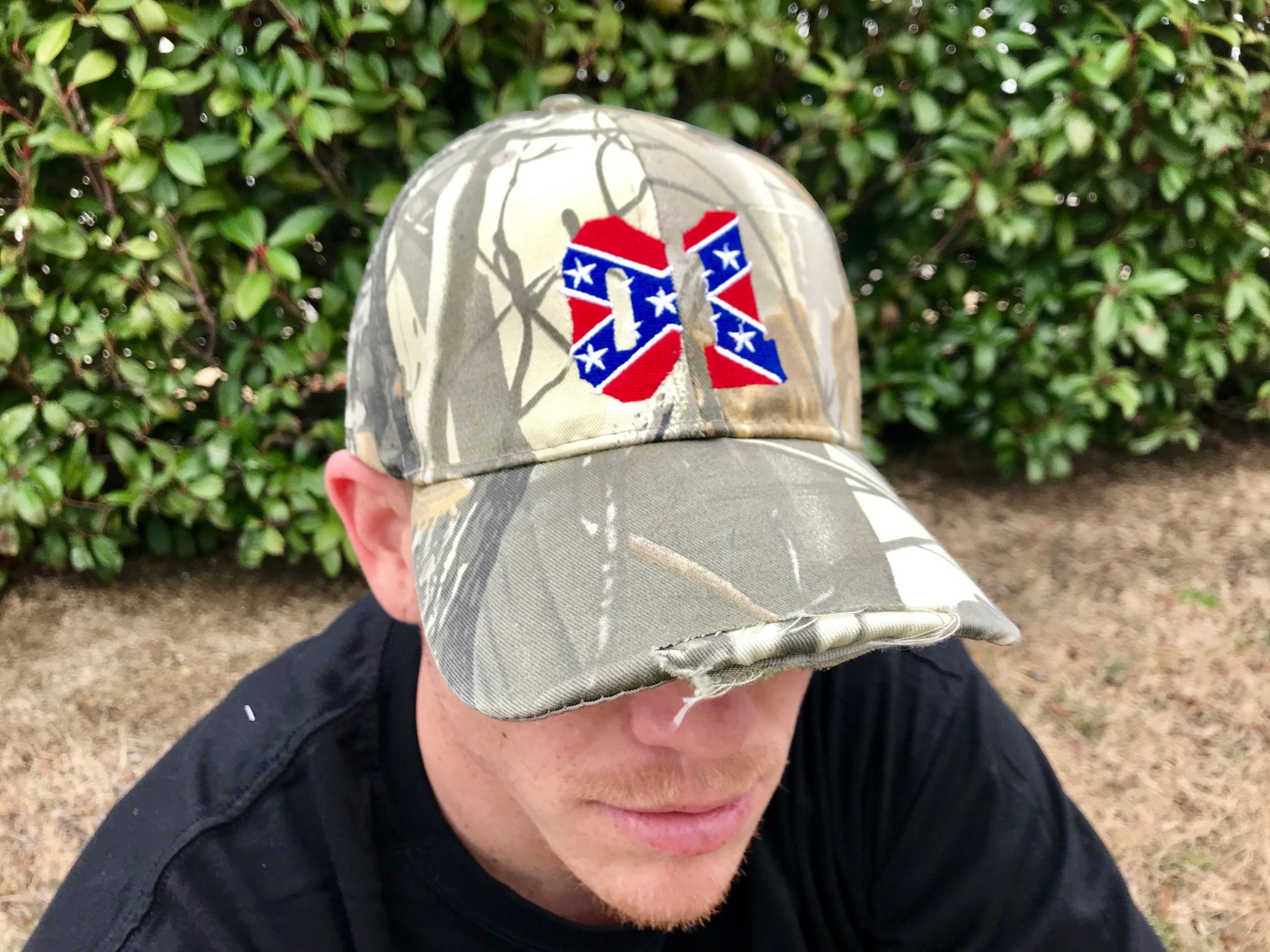 Rebel Camo Cap / Hat / Ballcap - Confederate Flag - Ultimate Flags
