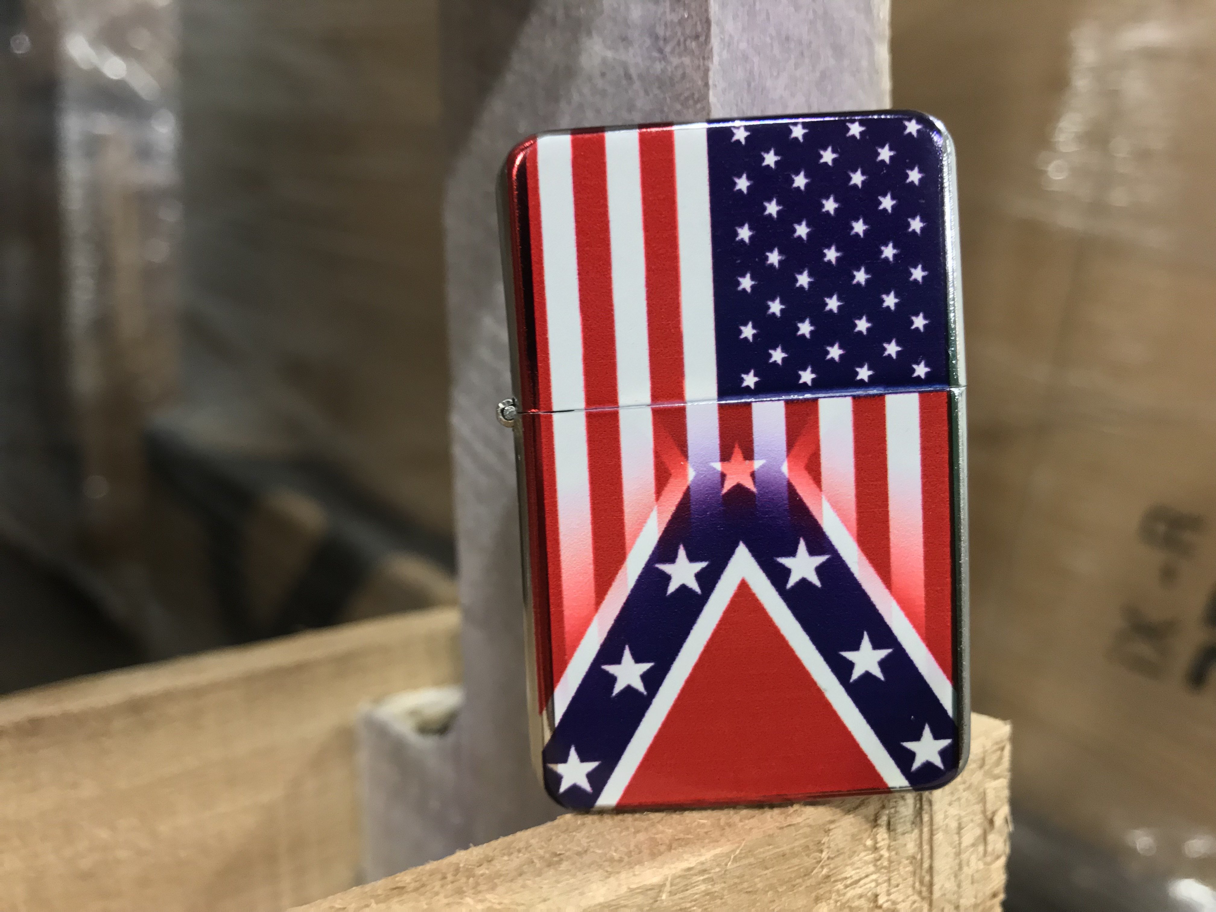 Confederate Windproof Refillable Lighter