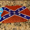 Confederate Flag Bathroom Mat