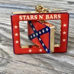Confederate Spinner Keychain