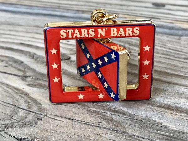 Confederate Spinner Keychain