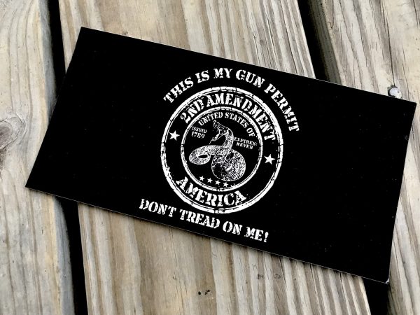 This Is My Gun Permit Sticker