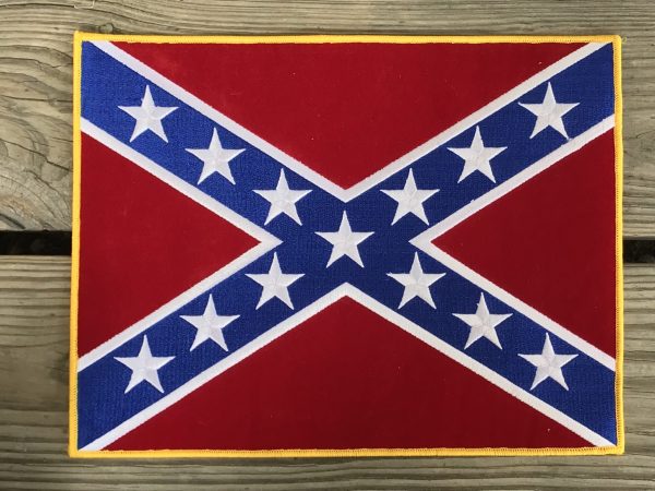 Large 8”x12” Confederate Patch