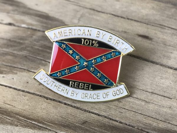 American by Birth, Southern by Grace of God Pin