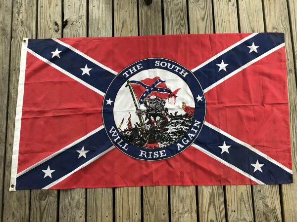 The South Will Rise Again Battle Flag