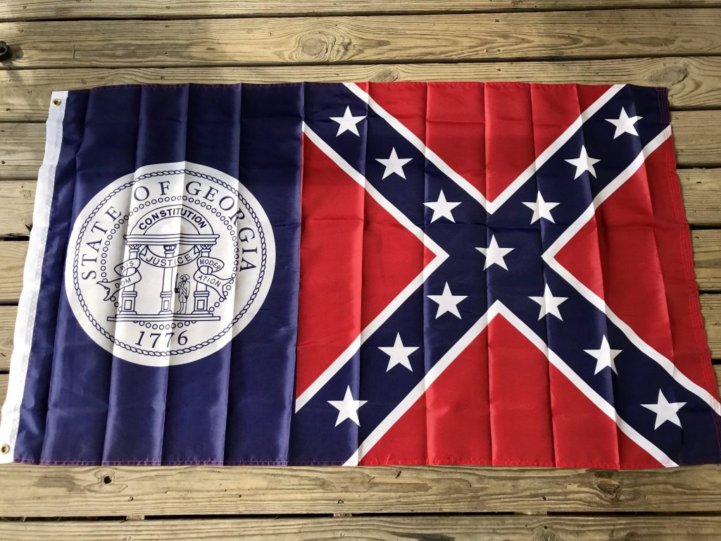 Georgia Rebel Flag
