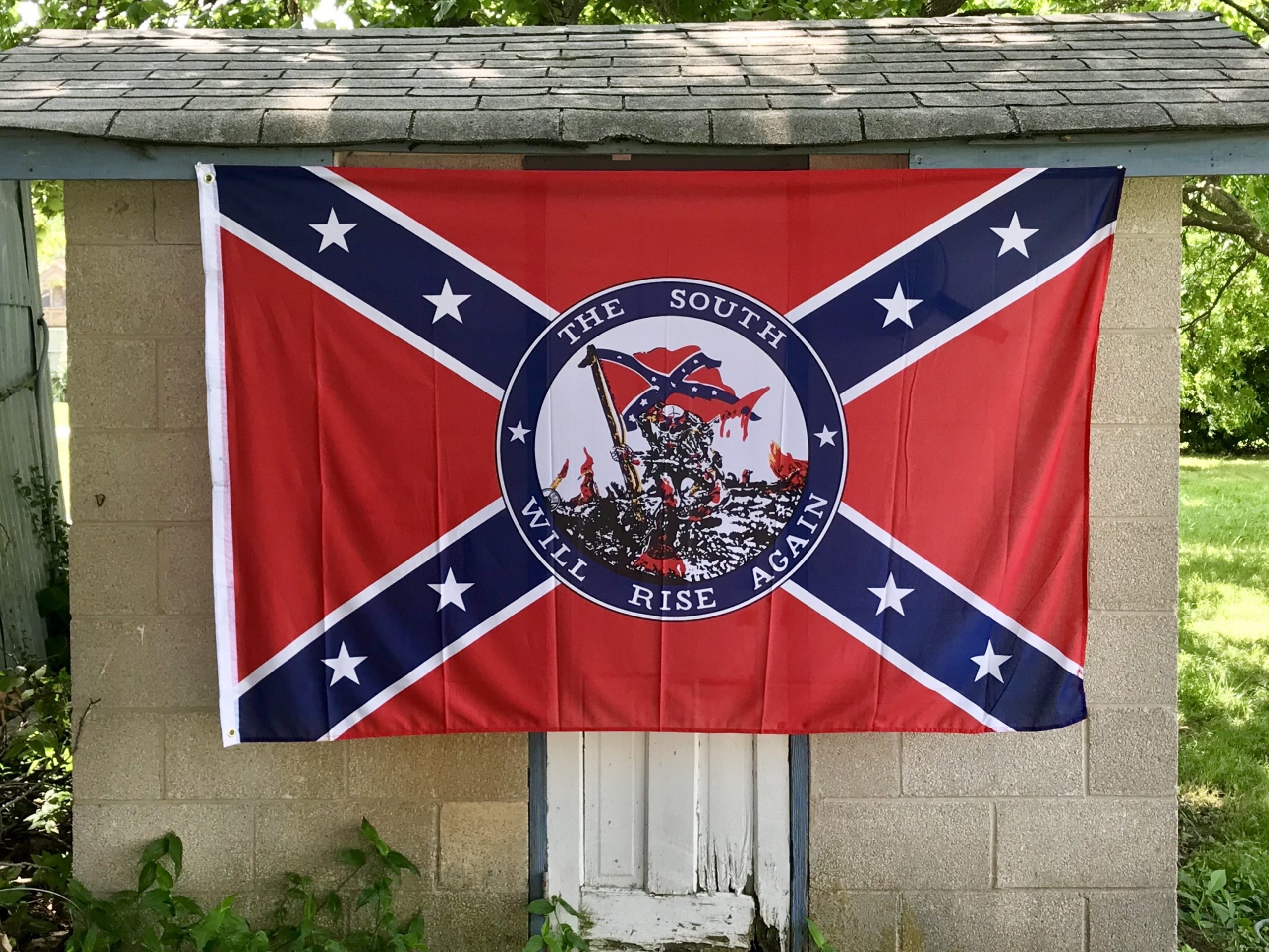 South Will Rise Again 4x6 Flag - Rebel Nation