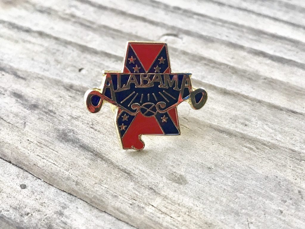Alabama Confederate Lapel Pin