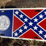 Georgia Confederate Plate