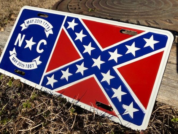 North Carolina Confederate Plate