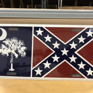 South Carolina Confederate Plate