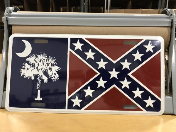 South Carolina Confederate Plate