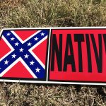 Native Rebel Flag Bumper Sticker
