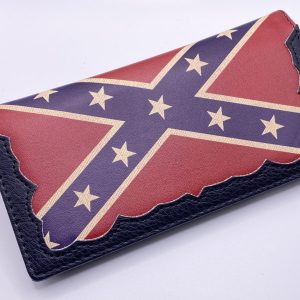 Confederate Flag Billfold Wallet