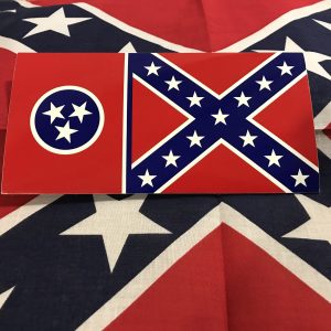 Tennessee Rebel Flag Sticker