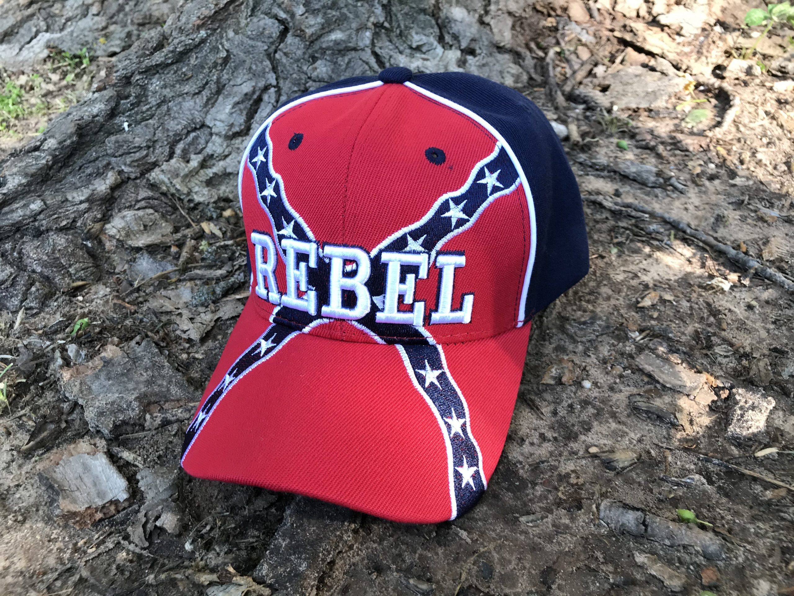 CONFEDERATE FLAG Baseball Cap - Meach's Military Memorabilia & More