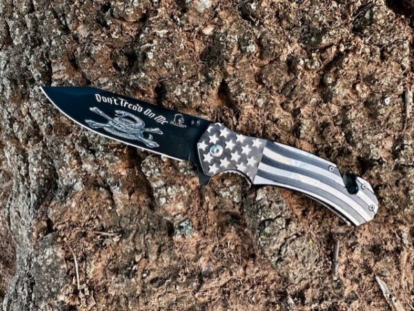 Don’t tread on me american knife