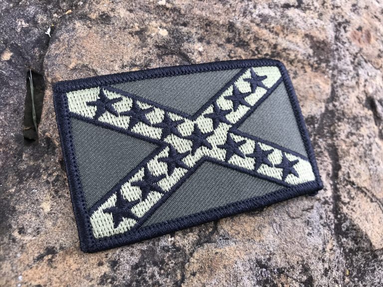 Camo Rebel Flag Patch - Rebel Nation