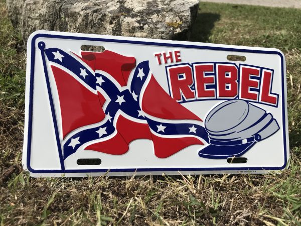 The Rebel License Plate